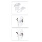 detail image3 ABLELIKE Care Handle 3 - G (Seat Type Toilet Handrail)
