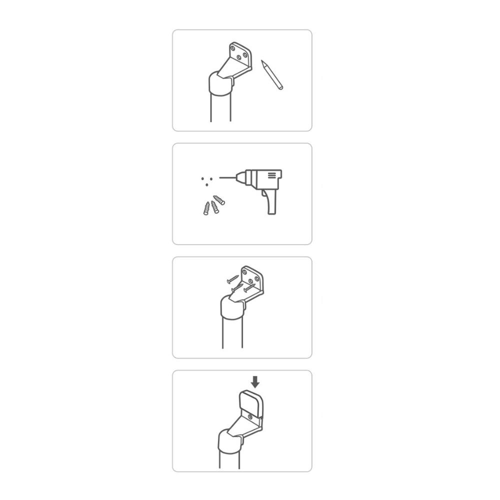 ABLELIKE CARE HANDLE-4: Grab bar