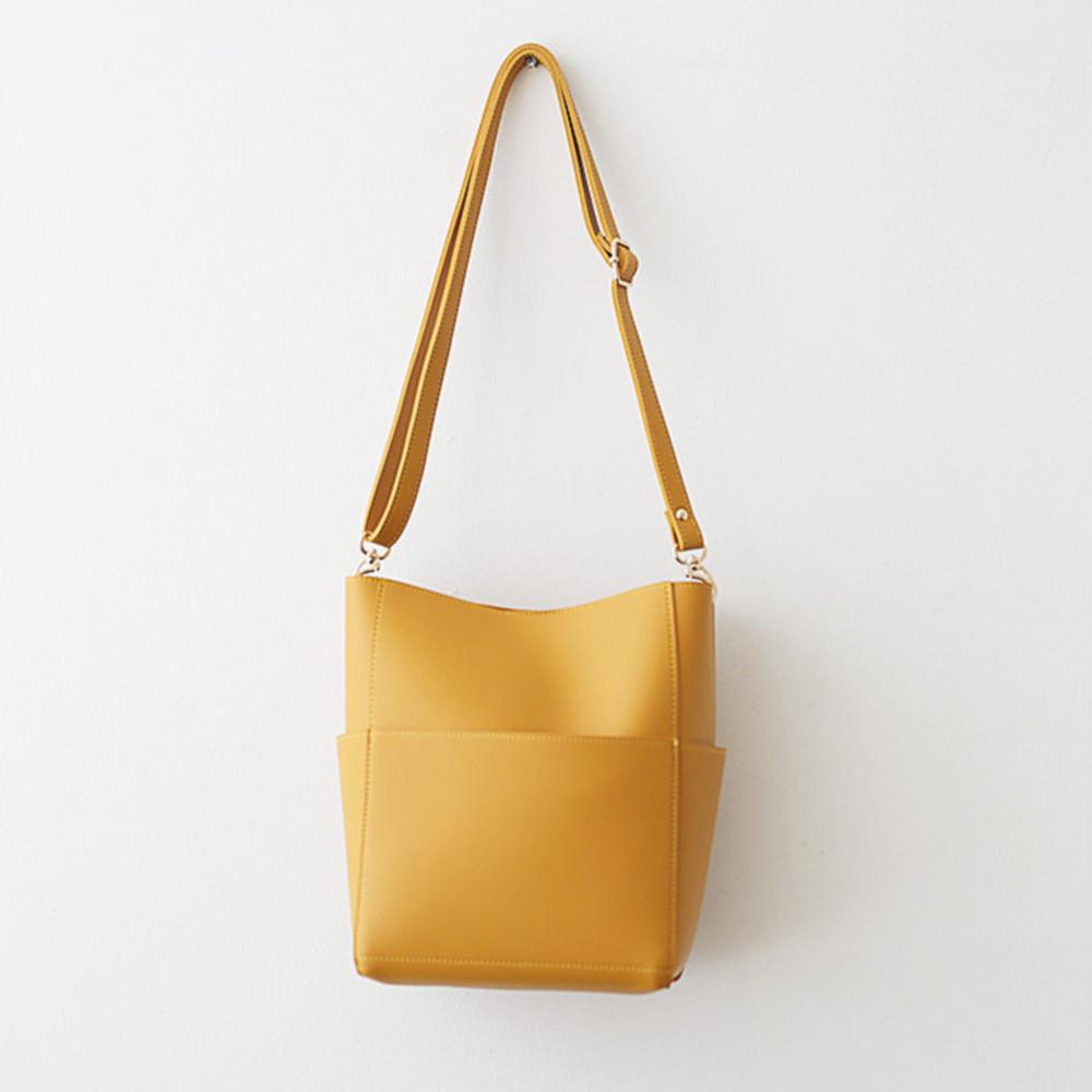 [PinkBag] Sangle 2-way Shoulder Bucket bag (5 Colors)