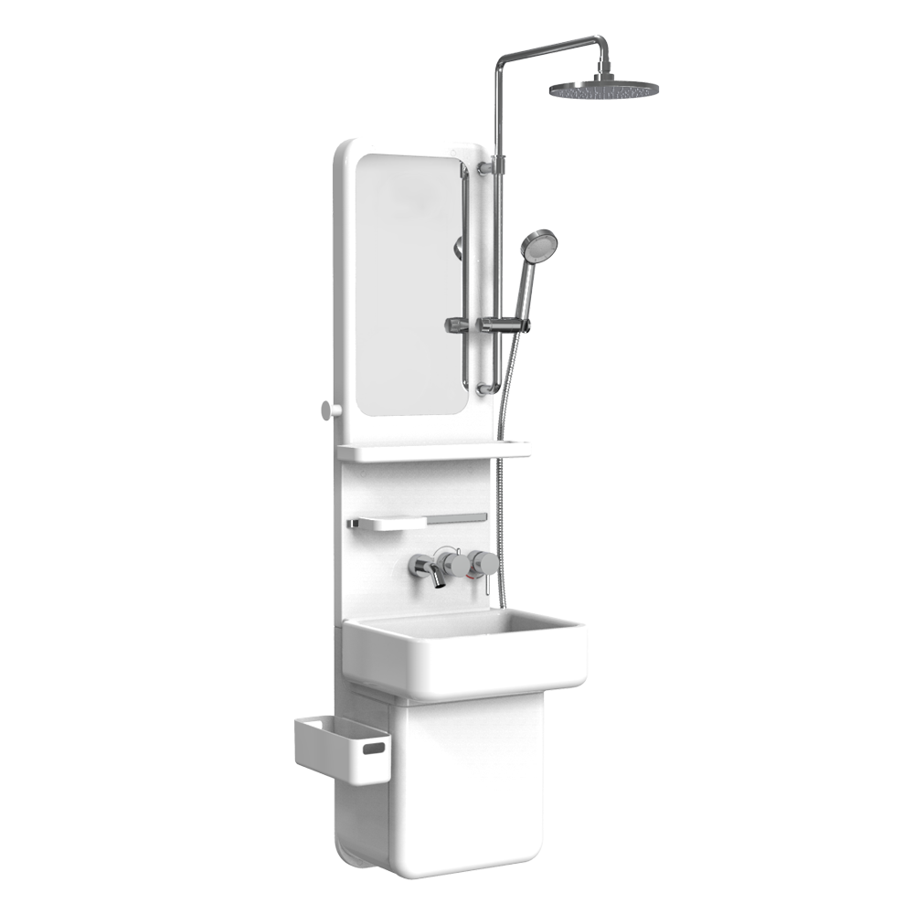 Compact Bathroom Solution