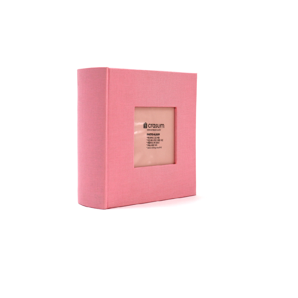 Fabric Frame Cover Photo Album 2UP, 4x6 200