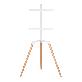full image [EDGEWALL] Tripod TV stand Edge3  Floor easel bracket 50-65inch and Max 35kg