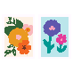full image 2 Types Blooming Postcard _Set of 10