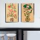detail image3 Korean Folk Art Frameless Art Print, minhwa drawing Korean art poster for home  deco_'Yeonhwado'