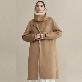 detail image2 TAHARI MINK TRIM MUFFLER COAT