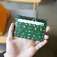 detail image2 a feldspar-pattern wallet - GREEN