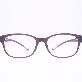 detail image1 ABBA FLEX5155 glasses -MATT BROWN