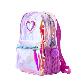 full image oddbiTwilight Clear Hologram Heart Bag