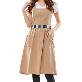 full image waist colored apron