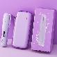 detail image1 Lovely Purple Mini Wireless Hair Iron