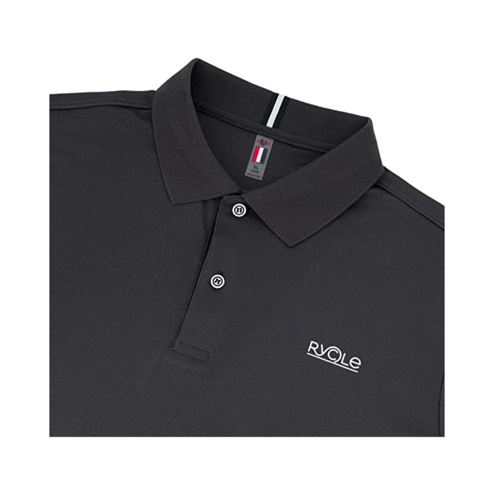 RYCLE Collared T-Shirts Recycled Material (3 Colors) | Perfect Sportswear, Soft Texture of Polyester