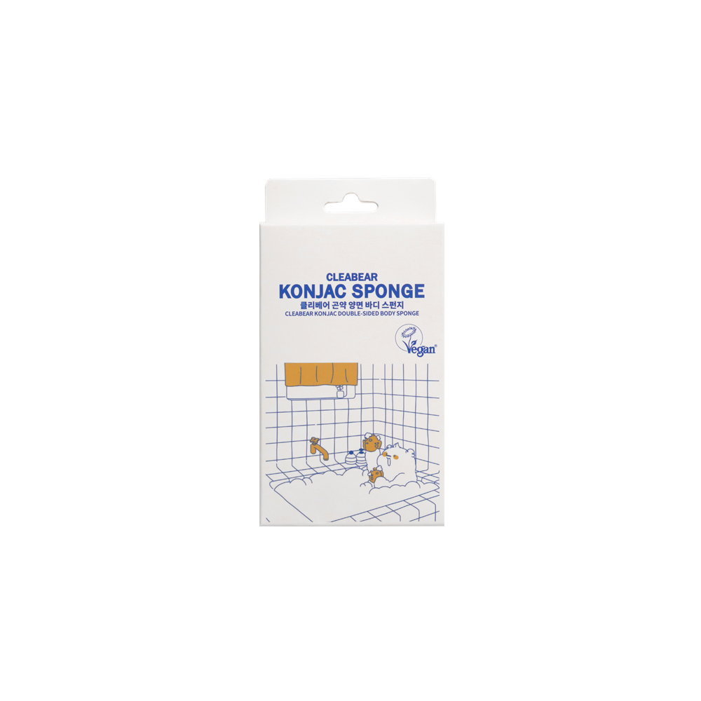 CLEABEAR KONJAC SPONGE