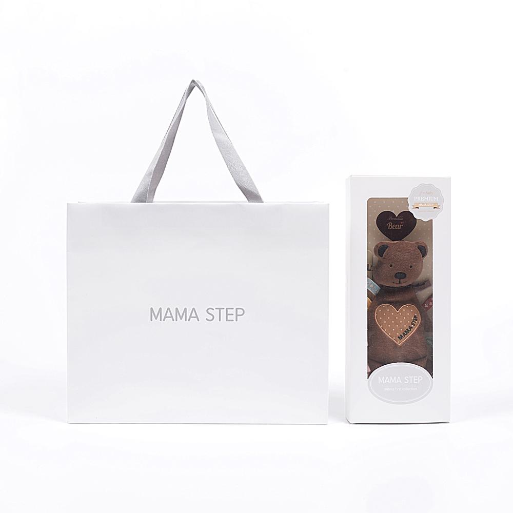 Portable mini sensory comfort "bear doll" - a gift box package(Bell sound)