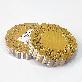 detail image1 3.5 inch Doilies paper Gold and Siver 250pcs