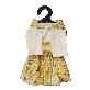 full image Rora Check Sailor One-piece (Yellow / S size)