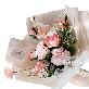 detail image1 Artificial Poppy Bouquet  (Peach Pink)
