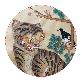 detail image1 Art hand mirror