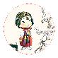 full image Art hand mirror