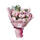 full image Soap Rose Flower Bouquet (Lovely Pink)