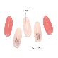 detail image4 Semi-curing Gel Nail Sticker - Twinkle Coral