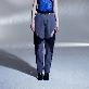 detail image3 Cut-out Coloring Jeans
