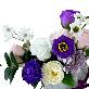 detail image2  Soap Flower Carnations Center Piece  M (Lavender)