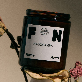 detail image1 Amber Jar Wooden Wick Soy Candle 210g (Large)