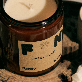 detail image1 Amber Jar Soy Candle 210g (Large)
