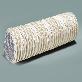 detail image1 D-3550AP, Al-Foil 2P Flexible Hose, PVC Sound-absorbing Non-woven Three Layered Pipeline