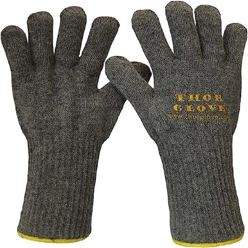 Goostech Thor Glove (TWA-Long) -Heat/Fire Resistant at High Temperature, Cut-Resistant, Non-Slip Glo