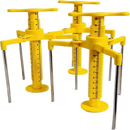 Generic Screed Leveling Tripod/PVC box 20EA/ Check Height in Liquid Mortar/Fast and easy to use/The