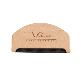 full image Premium wooden cashmere comb + velvet pouch set