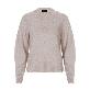 detail image1 Premium Cashmere Round Neck Pullover(green, yellow, gray, purple, sky)