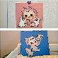 detail image1 Wooaz 12 Chinese Zodiac Animal Character Wall Posters (12 Animals Poster / 1 SET) - Frame not includ