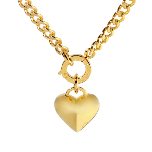 Metal Heart Necklace
