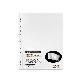 full image ORANGEOFFICE Sheet Protectors 8.5 x 11.6 inch Clear Page Protectors for 3