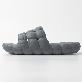 detail image3 Modernlines Slippers Charcoal Grey 240