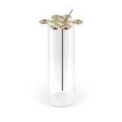 [BONDO] Serotonin Incense Burner 200 - Brass - borosilicate glass bottle - 1EA