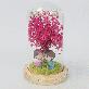 detail image3 LED Couple Blossom Glass Dome Mood Light Pure Love