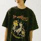 detail image2 VINTAGE WASHING ELVIRA T-shirts BLACK