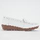detail image1 Cushioned Basic Daily Women Comfort Loafers / White, 250