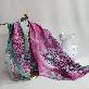detail image3 Peony Hand Made Scarf