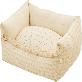 full image MOONGMING Bumper Cushion for Pets, Cotton Linen, Safety Test Completed, Comfortable Cushion for Dogs