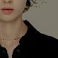 detail image3 Silky Gold Chain Choker Necklace