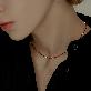 detail image4 Silky Gold Chain Choker Necklace