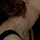 detail image2 Blue d Sliver Necklace