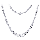 detail image2 GOLD JJR MIRROR FLAT CABLE CHAIN NECKLACE & BRACELET