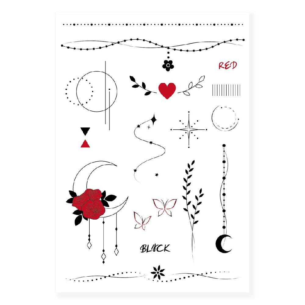 ggomi BEST SELLER Tattoo Sticker Water Type Summer Faux Fake Instant Color DIY OEM ODM Wholesale