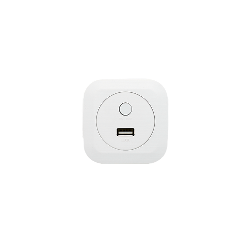 DAVCH One Port Mini Built-in Outlet On the Bed with fast charger USB C Type Socket