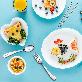 detail image5 Kids Cute Face Flatware Spoon Fork Chopsticks Set